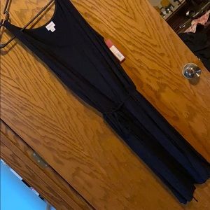 NWT Black mid dress